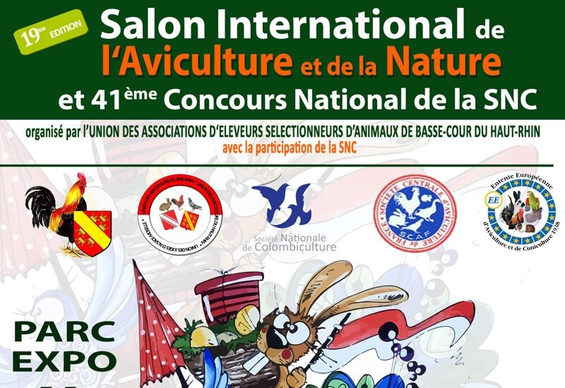Salon Internationale de l’Aviculture et de la Nature 28 et 29 octobre