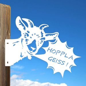 Chèvre Hoppla Geiss applique