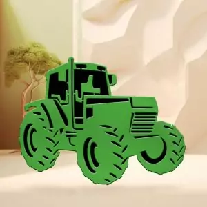 Tracteur - double tôle