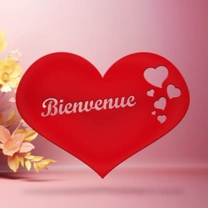 Cœur bienvenue