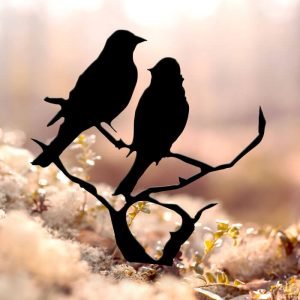 Oiseaux sur branche
